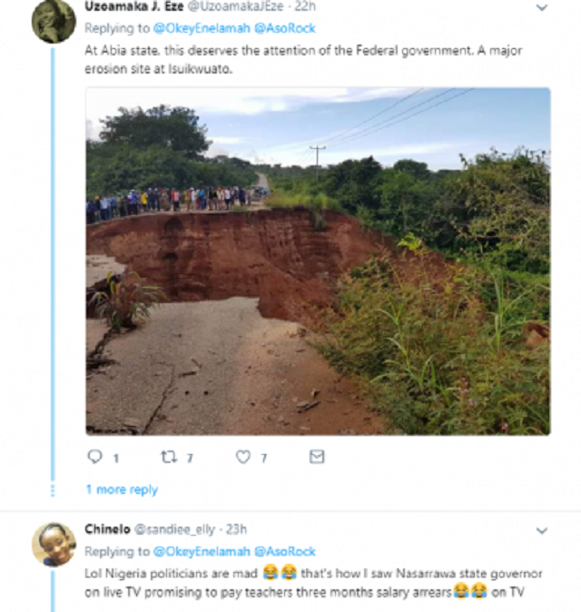 Nigerians Troll OKECHUKWU ENELAMAH, A Nigerian Minister for Commissioning a Gutter