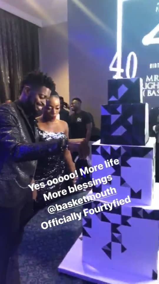 More Photos From Basketmouth’s 40th Birthday Party in Lagos