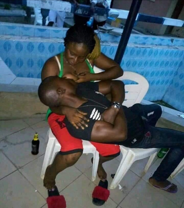 End Time Boyfriend Gets “Drunk” On Breast Milk While At A Bar With His Girlfriend [Photo]