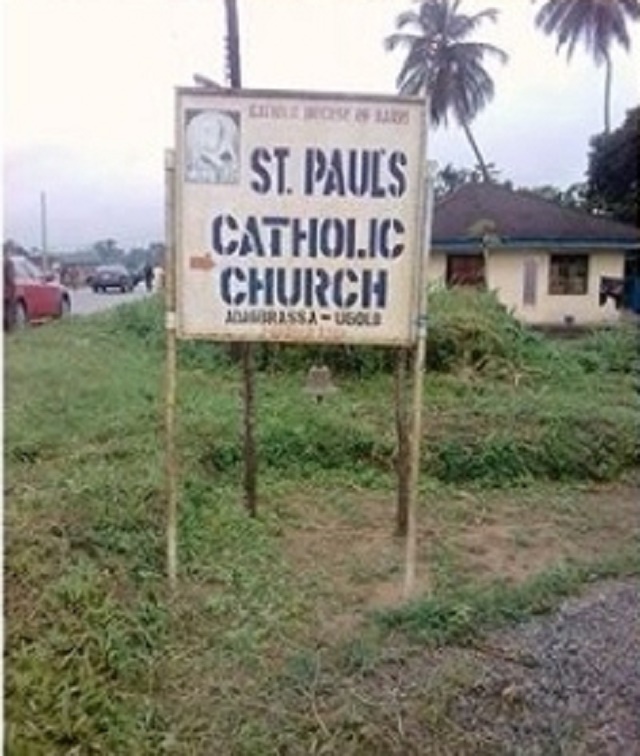 UPDATE: Many Trapped As St. Paul Catholic Church Collapses On Worshipers in Delta [Photos]