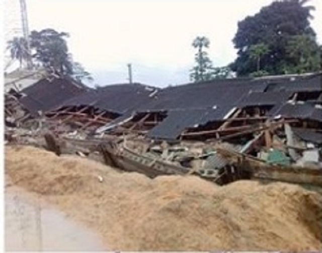 UPDATE: Many Trapped As St. Paul Catholic Church Collapses On Worshipers in Delta [Photos]