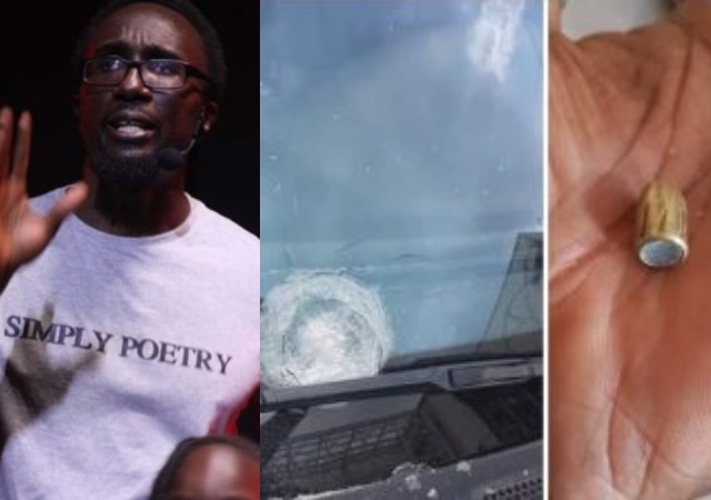 Nigerian Poet, Dike Chukwumerije, Escapes Being Hit By Stray Bullet