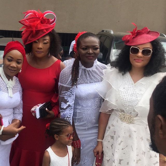 More Photos from the One Year Memorial Service Eucharia Anunobi’s Son