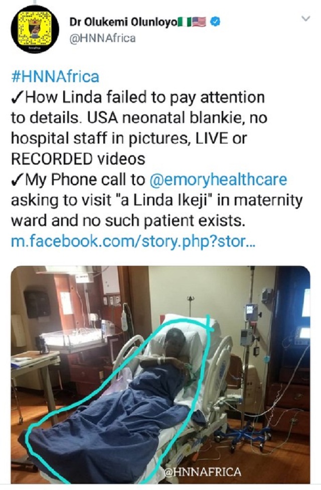 Kemi Olunloyo Releases more Shocking Evidence, Insists That Linda Ikeji Paid Surrogate Mother N1.8M and Photoshopped Her Delivery