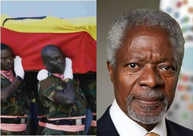 Former U.N. Secretary-General Kofi Annan’s Body Returns Home to Ghana for Burial [Photos]