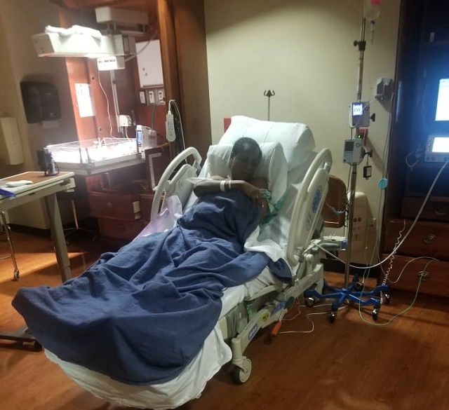 Popular Nigerian Blogger, Linda Ikeji Gives Birth to a Baby Boy [Photos]