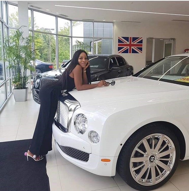 More Photos of the N120 Million Bentley Mulsanne Linda Ikeji Bought For Her Son, Jayce Jeremi