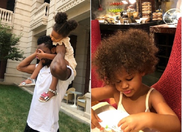 More Photos of Mikel Obi Twin Daughters As He Celebrates Them on Their Third Birthday