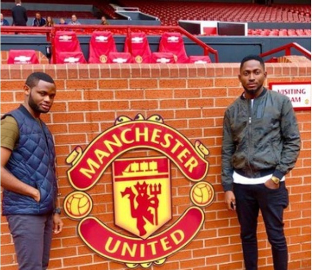 Miracle Visited Manchester United Stadium Days after Dumping Nina [Photos]