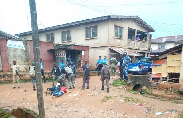 Osun Re-Run: Armed Security Operatives Present as Voting Commences in Polling Units [photos]