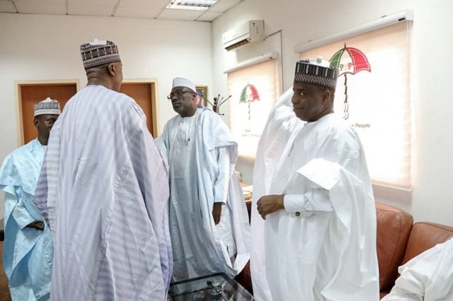 More Photos of SARAKI As He Was Screened Ahead Of PRESIDENTIAL PRIMARIES [Photos]