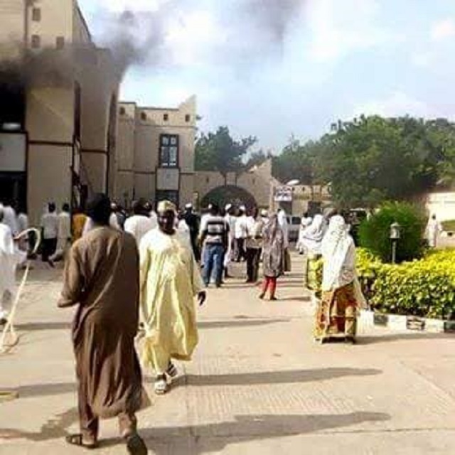 Former Governor of Kano State, Senator Shekarau’s House Gutted by Fire in Kano State [Photos]