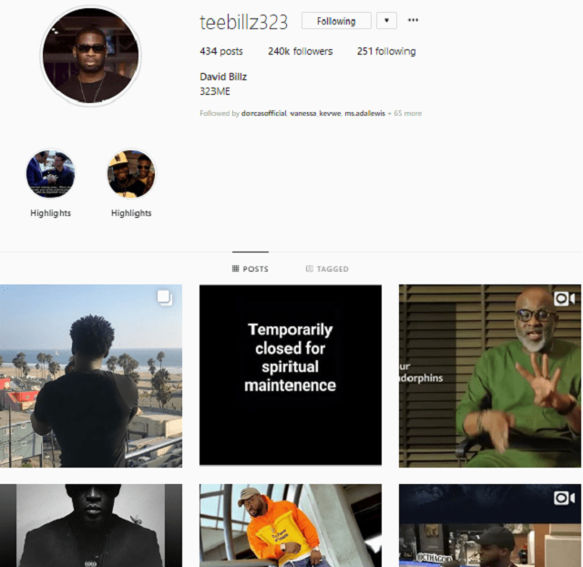 Teebillz Deletes His Controversial Post about Wizkid and Tiwa Savage