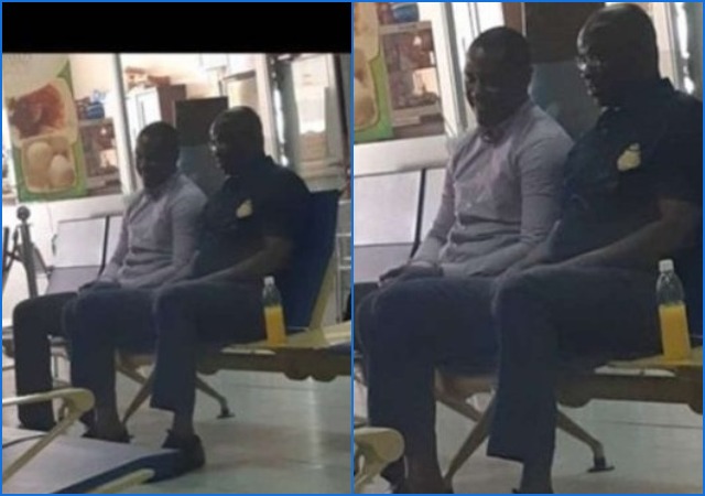 Fearless Fayose at Abuja Airport on His Way to Lagos for EFCC Trial [Photos]