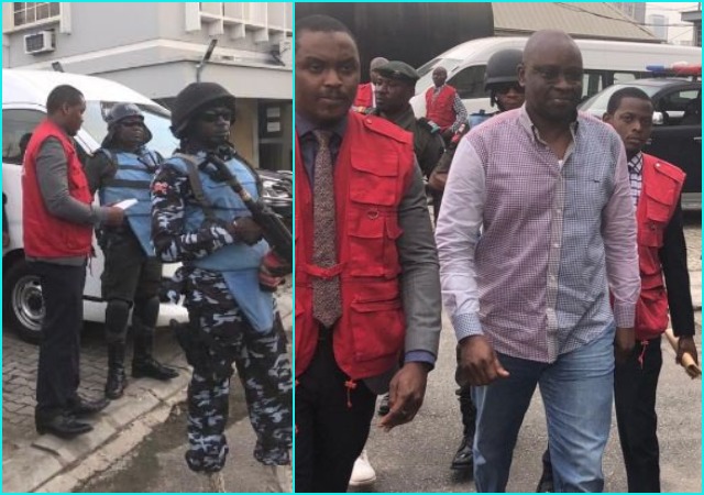 More Photos of Fearless Fayose, As He Arrives Court for His Trial in Lagos