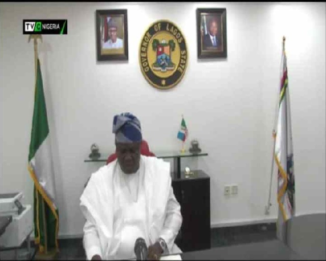 You need to see The Look on Governor Ambode’s Face As He Concedes Defeat And Congratulates Sanwo-Olu [Photos]