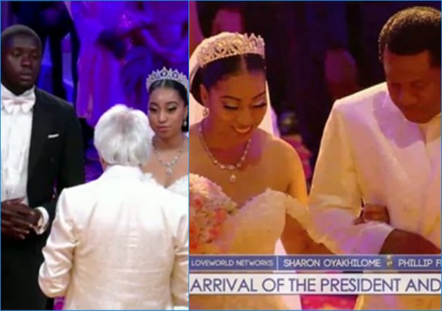 More Beautiful Photos From Sharon Oyakhilome And Phillip’s White Wedding