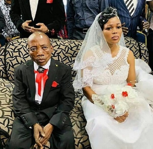 African Bride Wears MOURNFUL LOOKS on Her Wedding Day [Photos]