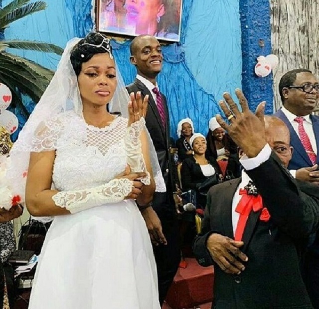 African Bride Wears MOURNFUL LOOKS on Her Wedding Day [Photos]