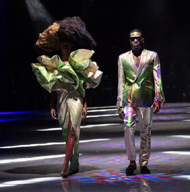 More Photos of D’banj As He Walks the Runway At African Fashion International Johannesburg