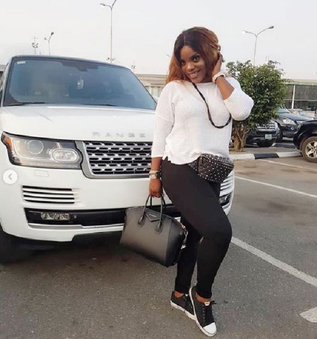 Days after Timaya Saga, Empress Njamah Flaunts Her Range Rover [Photos]