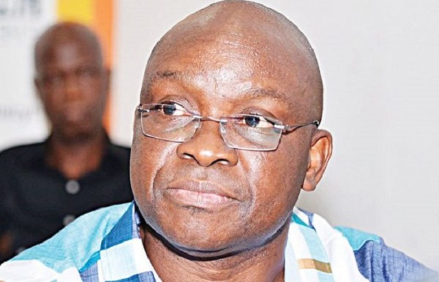 Former Ekiti Governor, Fayose Involved In Accident on Third Mainland Bridge