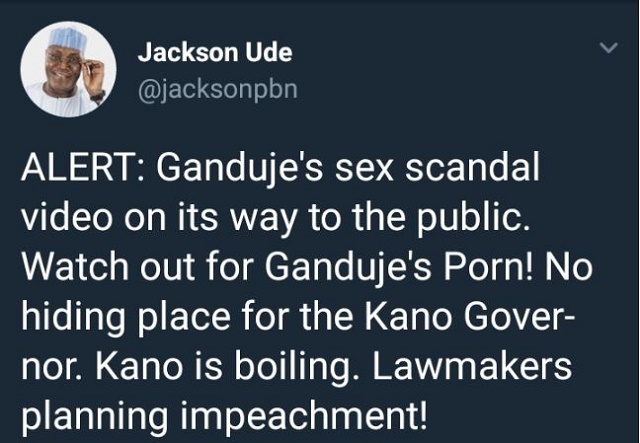 Popular Nigerian Governor's S*X Tape Set To Be Leaked