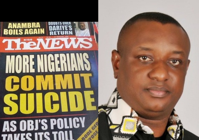 Keyamo Pulls Out 2004 Old News Magazine Which Says Many Nigerians Committed Suicide during Obasanjo/Atiku Administration