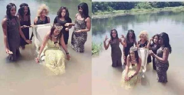 Lady Forming Queen of the Coast, Takes Her ‘Bridal Shower’ To a Big River with Her Friends [Photos]
