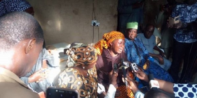 More Photos of FG Delegates as They Visits Leah Sharibu’s Parent in Borno