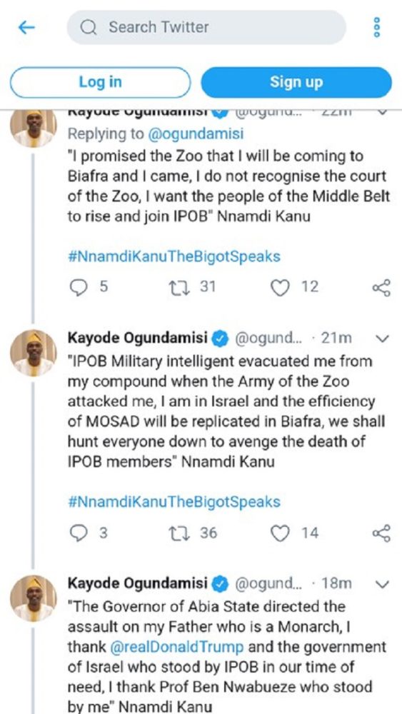 Full Summary of NNAMDI KANU's WORLD PRESS BROADCAST from Jerusalem