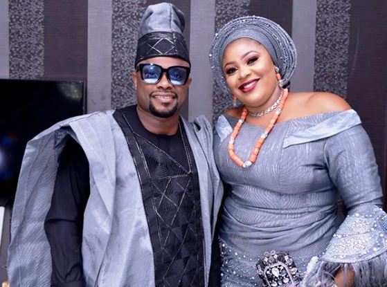 Comic Actor Okon Lagos And Wife Celebrate 5th Wedding Anniversary Today