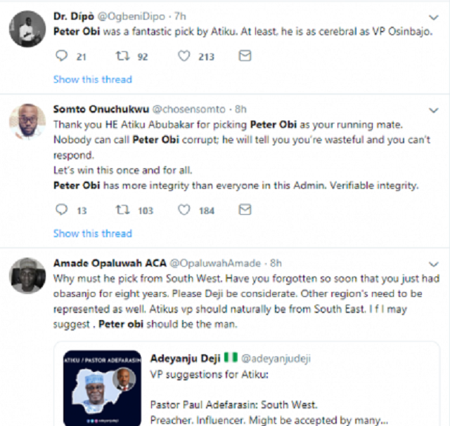 BREAKING: Atiku Abubakar Picks Peter Obi as Running Mate [Photos]