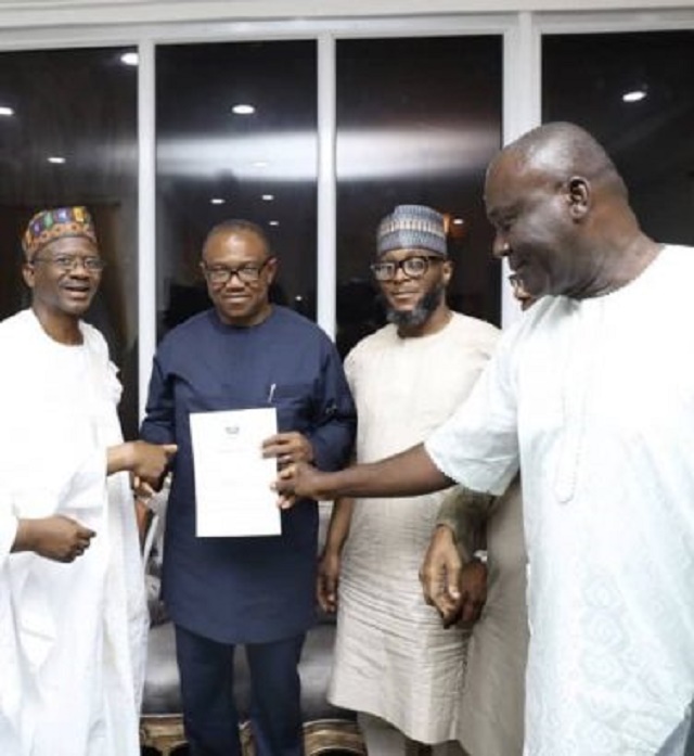 BREAKING: Atiku Abubakar Picks Peter Obi as Running Mate [Photos]