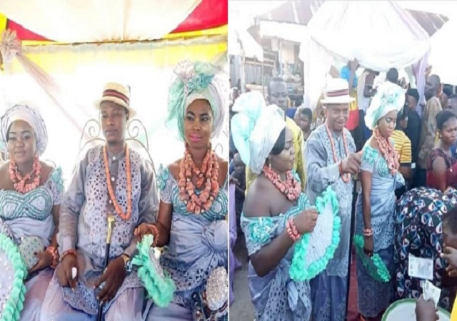 More Photos From Wedding Of Deltan Prince Who Married Two Women On The Same Day