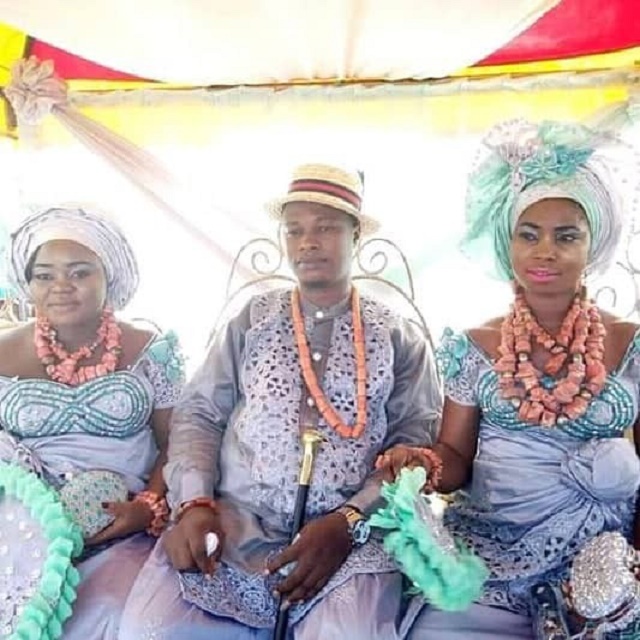 More Photos From Wedding Of Deltan Prince Who Married Two Women On The Same Day