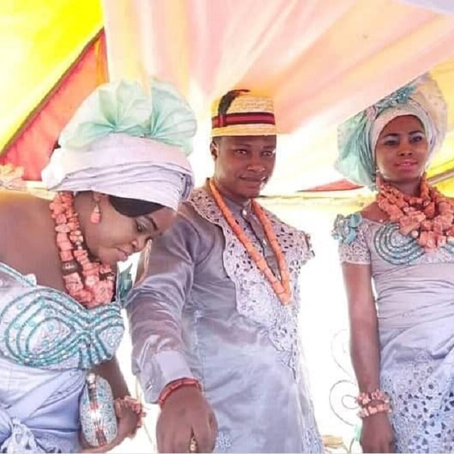 More Photos From Wedding Of Deltan Prince Who Married Two Women On The Same Day
