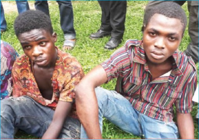 Robbers Arrested In Edo after Robbing a Policeman of His Pistol