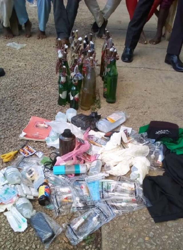 More Photos of All the Weapons Found On Protesting Shiite Members in Abuja