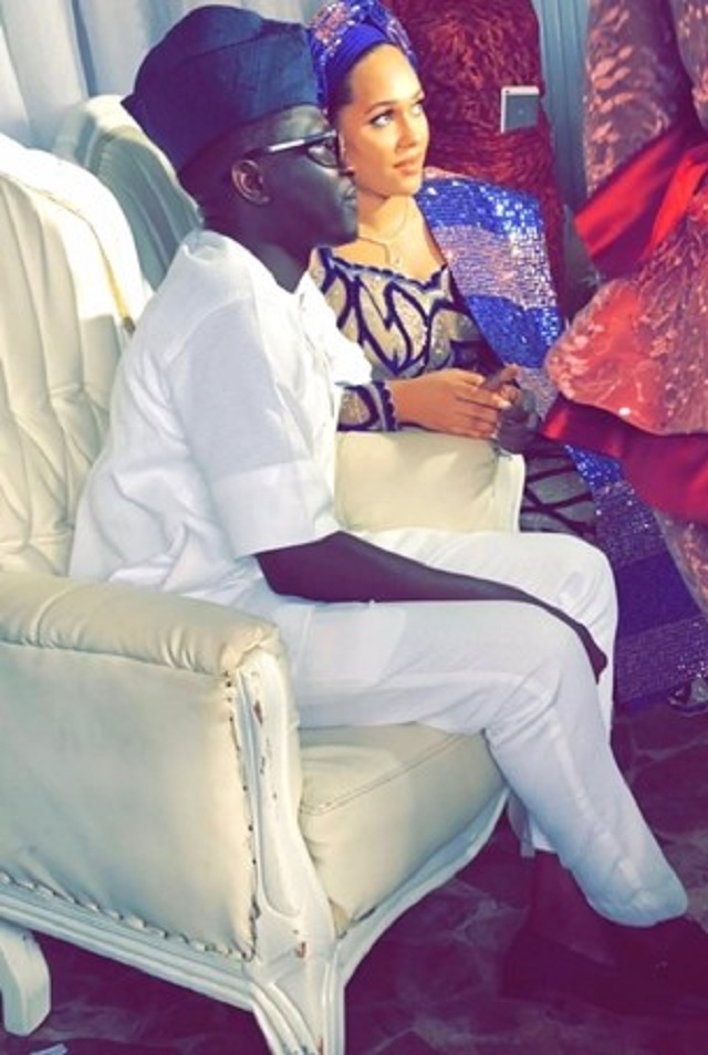 Wizkid’s Ex, Tania Omotayo, Holds Traditional Wedding with Buzzbar Co-Owner Sumbo [Photos]