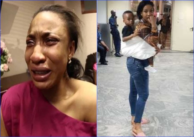 Tonto Dikeh Reveals How She Almost Lost Her Son Three Weeks Back