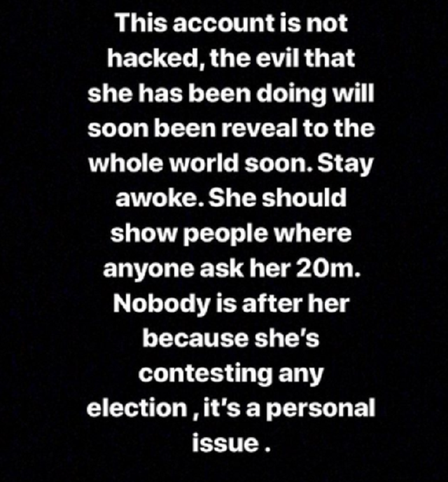 “You Make Me Attack Tonto Dikeh”, Man Says As He Leaks All His Private Chat With Lady Golfer, Sets To Leak Her Cex Tape