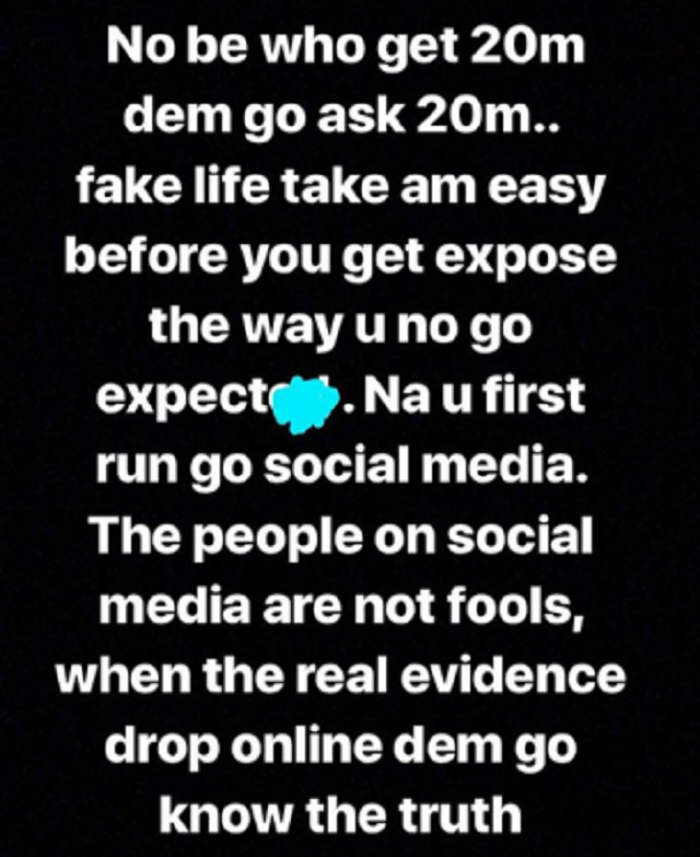 “You Make Me Attack Tonto Dikeh”, Man Says As He Leaks All His Private Chat With Lady Golfer, Sets To Leak Her Cex Tape
