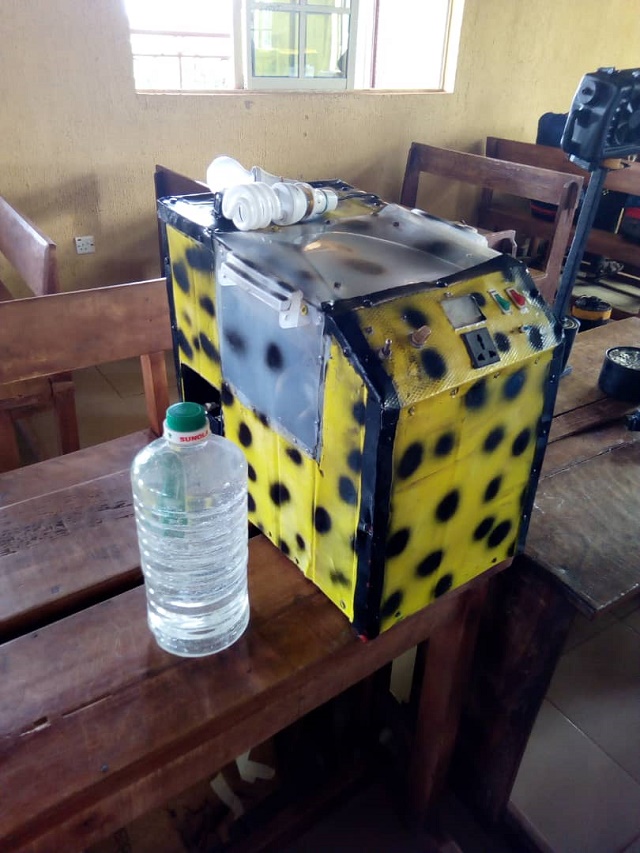 Village School Children Create Generator That Runs on Water in anambra state [Photos]