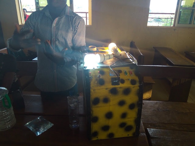 Village School Children Create Generator That Runs on Water in anambra state [Photos]