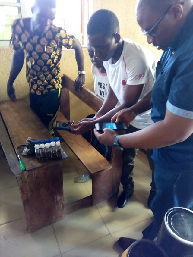 Village School Children Create Generator That Runs on Water in anambra state [Photos]