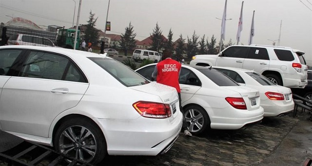 EFCC Raids Popular Astrax Autos in Lagos, Seizes 29 Exotic Cars