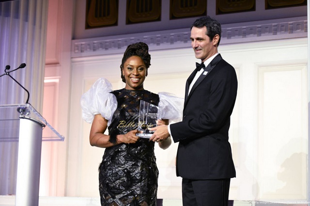 Nigerian Feminist, Chimamanda Adichie Bags Humanitarian Award [Photos]