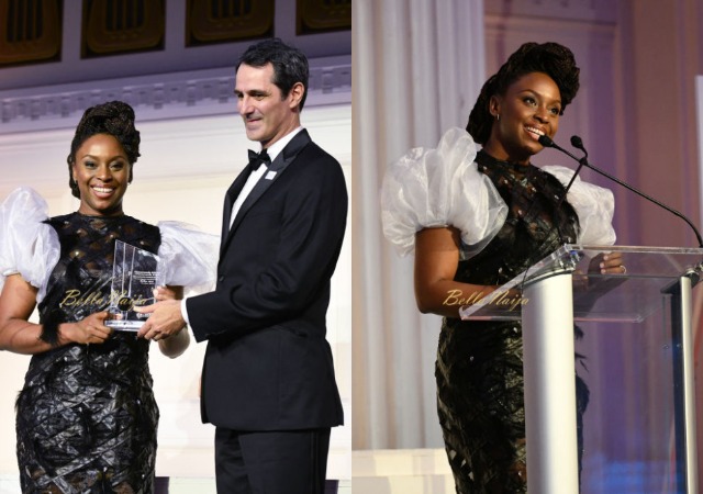 Nigerian Feminist, Chimamanda Adichie Bags Humanitarian Award [Photos]