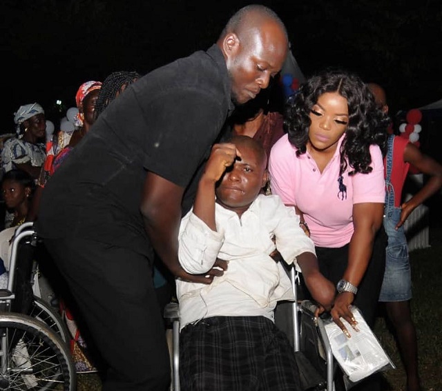 Nollywood Actress, Empress Njamah Donates 20 Wheel Chairs to Less Privilege to Celebrates Her Birthday